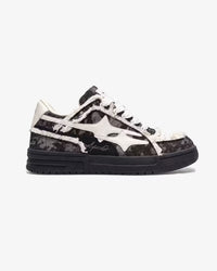 "AIRLINE" Carbon Black Sneakers