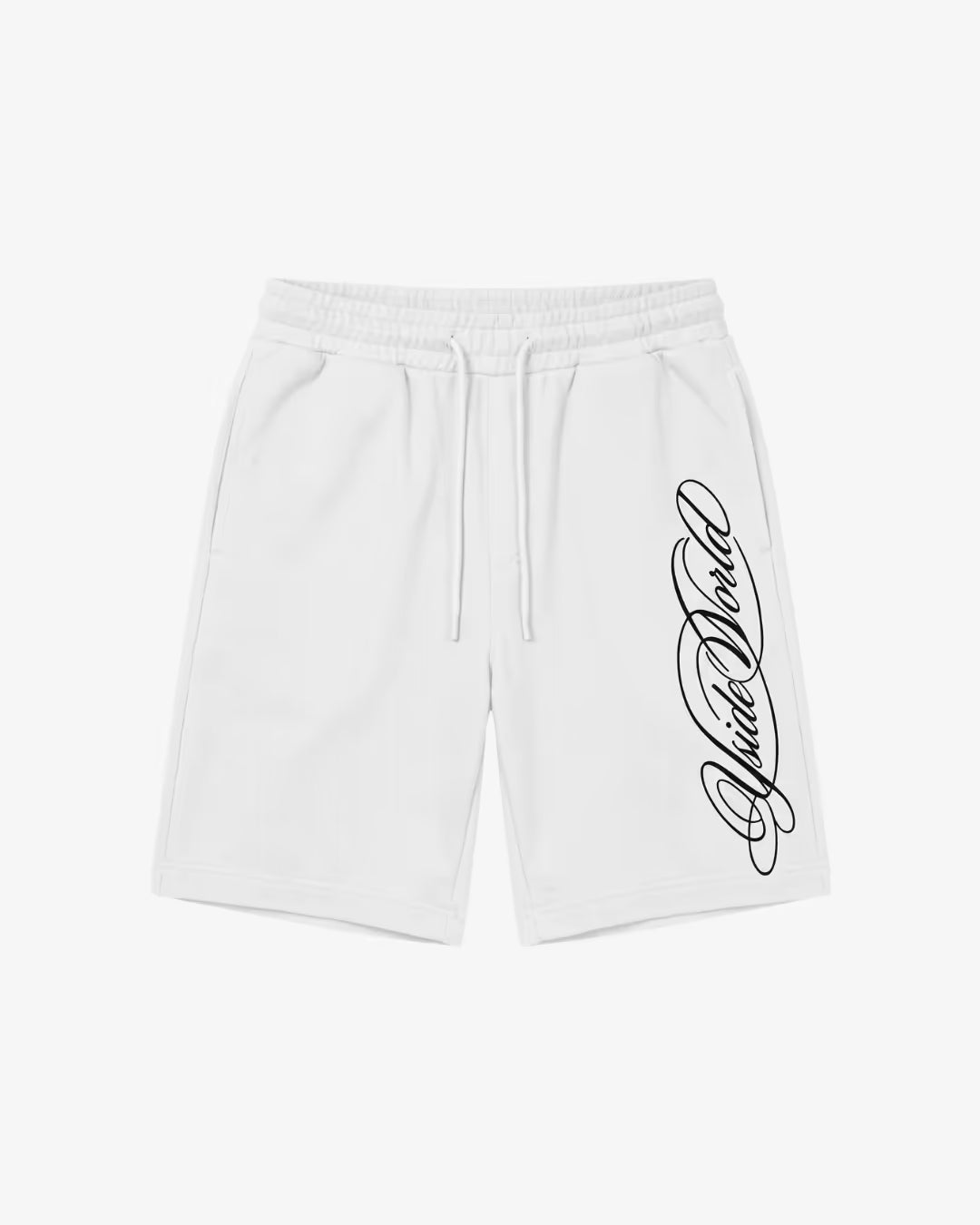 "SCRIPT" Embroidered Short
