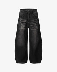 "OPAL" Black Baggy Pants
