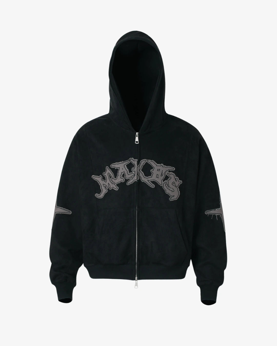 "FADER" Embroided Zip-Up