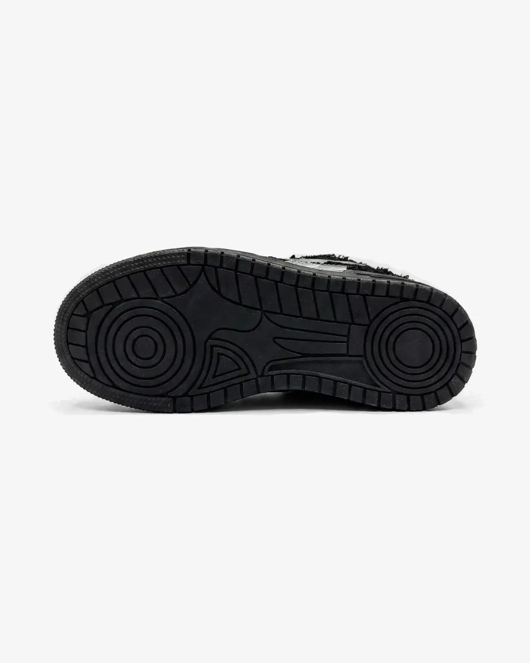 "AIRLINE" Carbon Black Sneakers