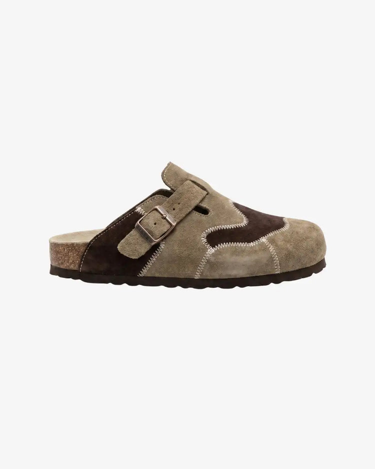 "EDEN" Rustic Brown Clogs