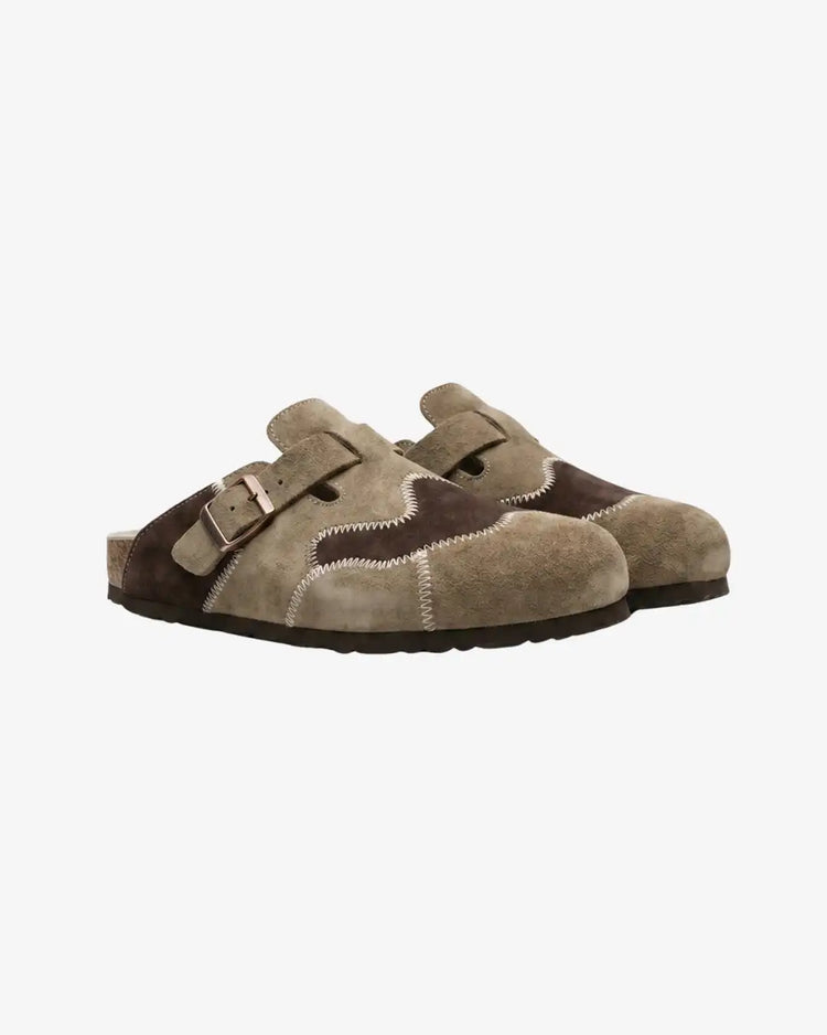 "EDEN" Rustic Brown Clogs