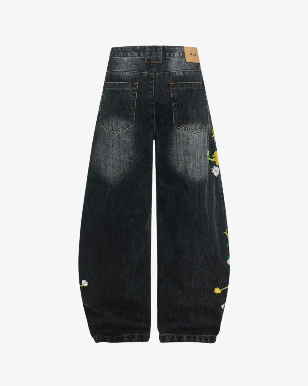 "PETAL" Embroidered Pants