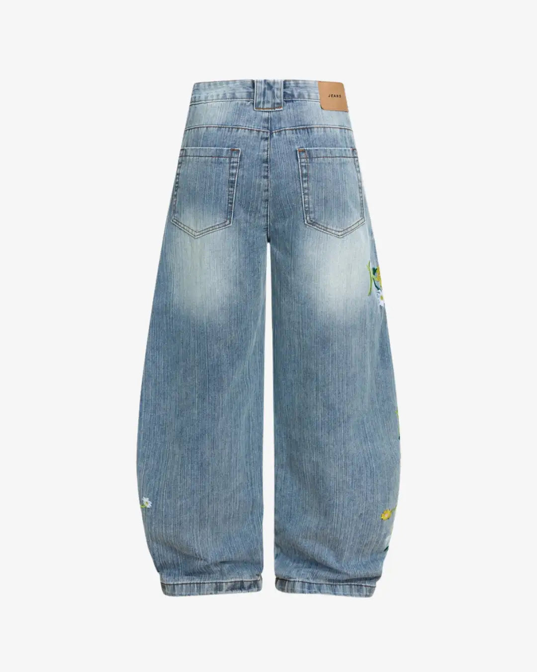 "PETAL" Embroidered Pants