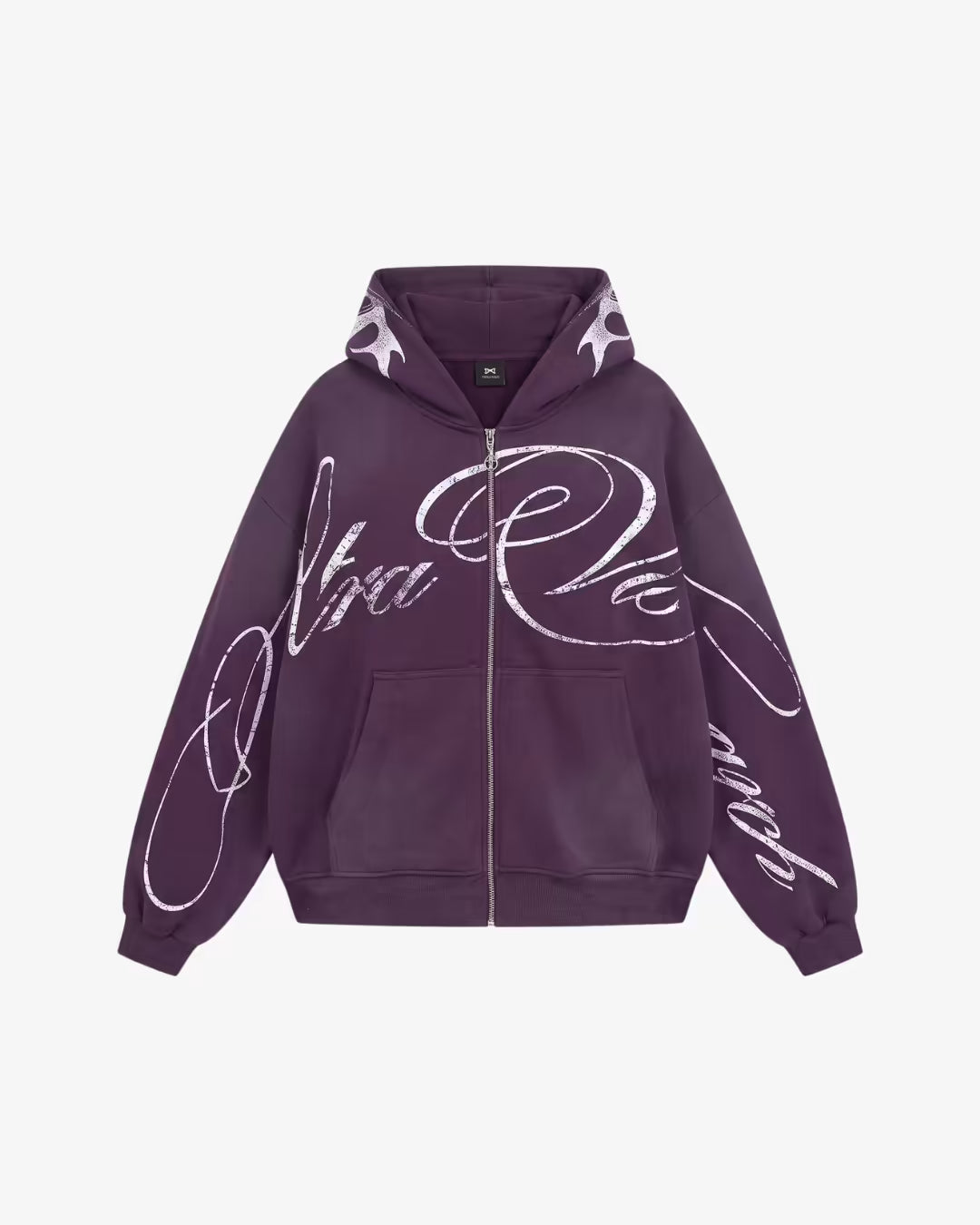 "CYBER" Graphic Zip-Up