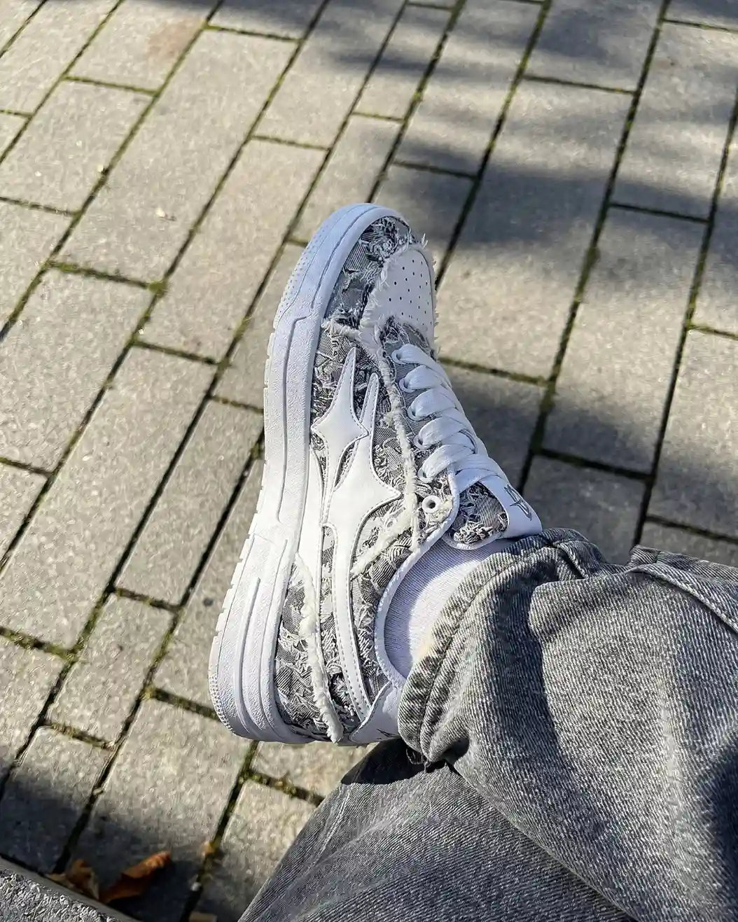 "AIRLINE" Dust Grey Sneakers