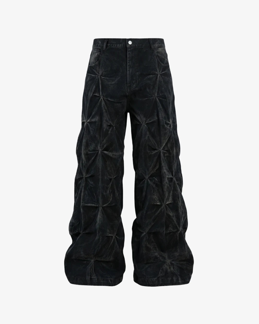 "GRAVITY" Textured Pants