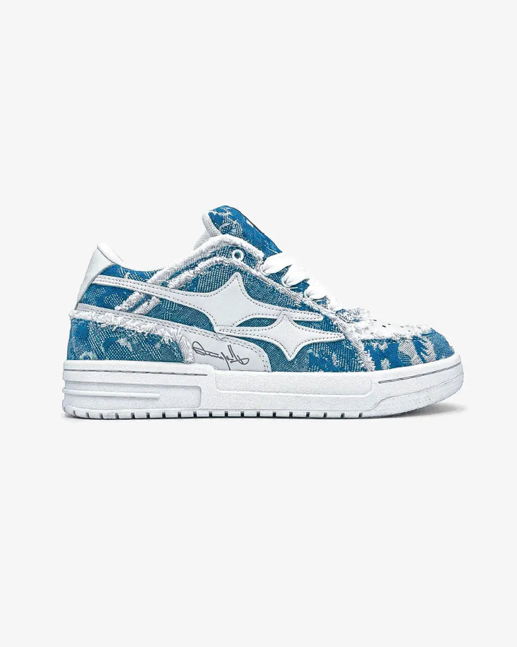 "AIRLINE" Sky Blue Sneakers