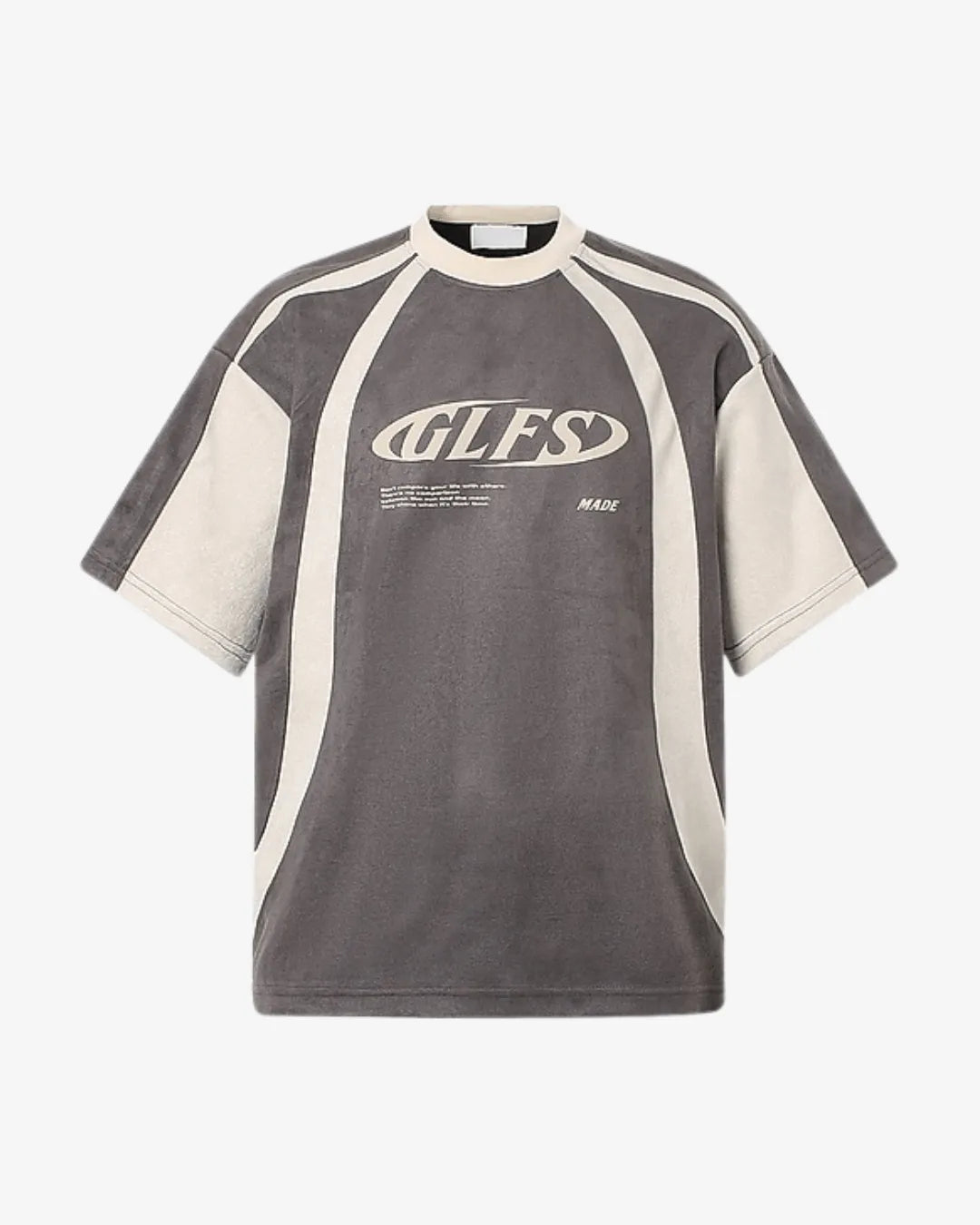 "KRATOS" Suede T-Shirt
