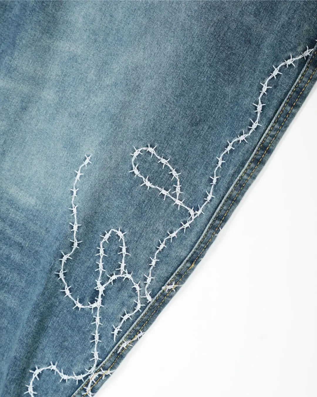 "SYLIA" Embroidered Pants