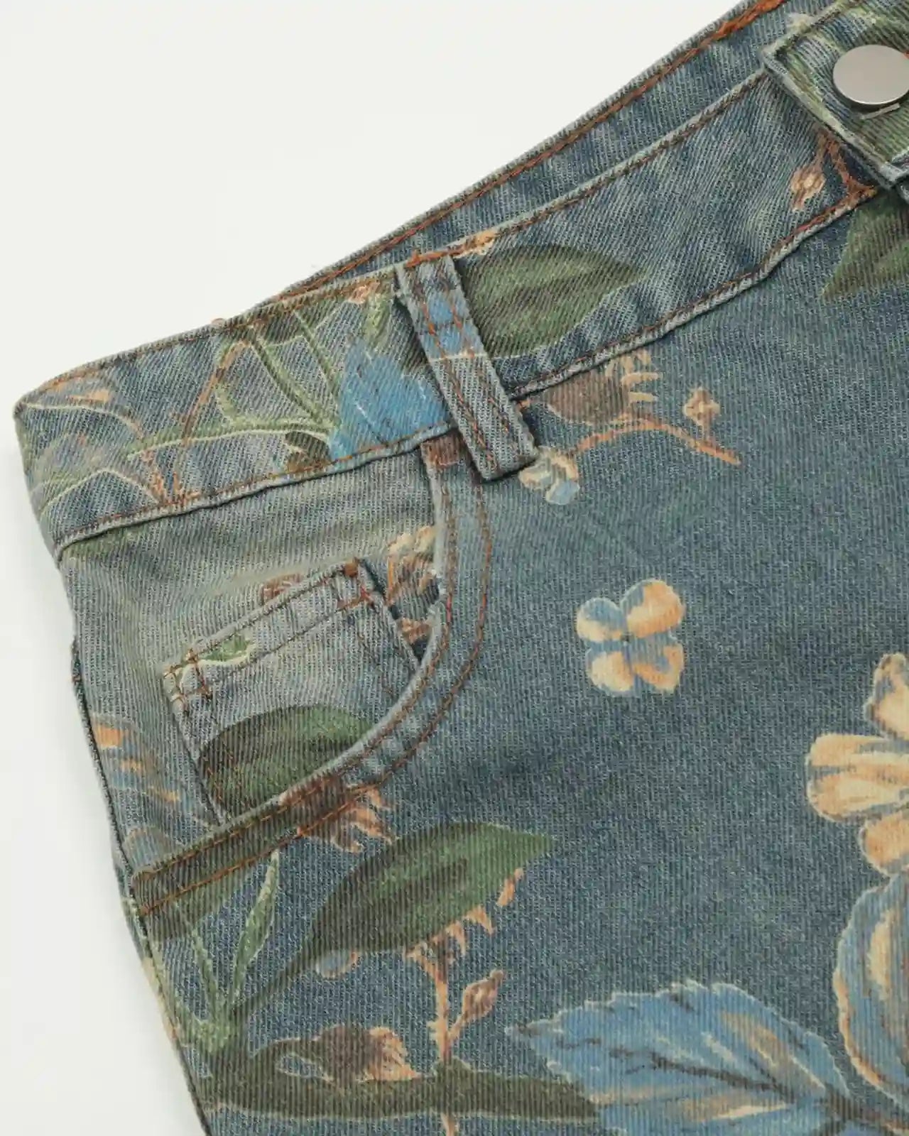 "FLORAL" Graphic Pants